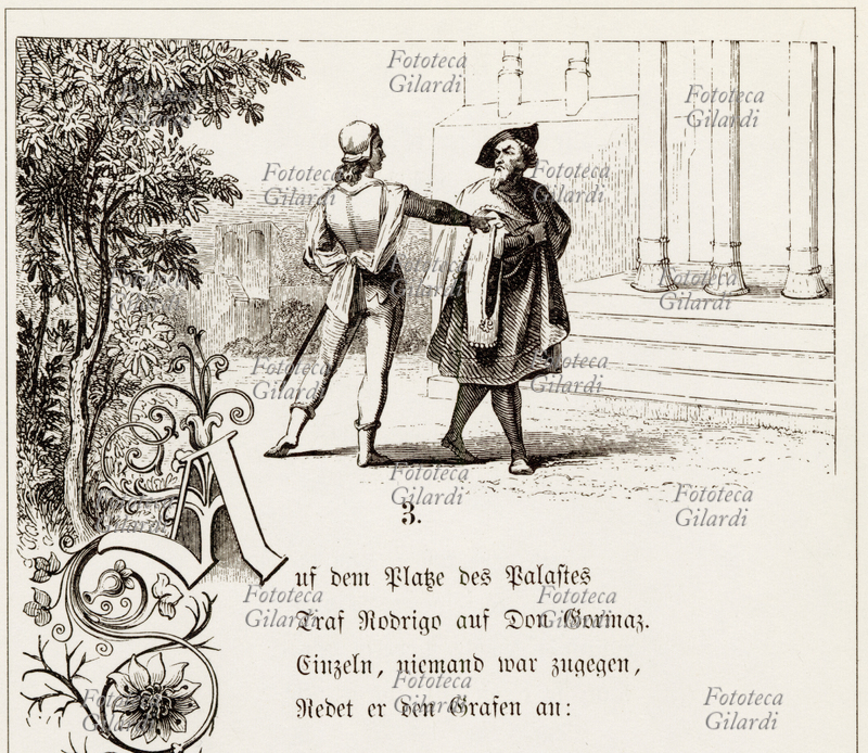 Guillén de CASTRO (1569-1631) illustrazione da \