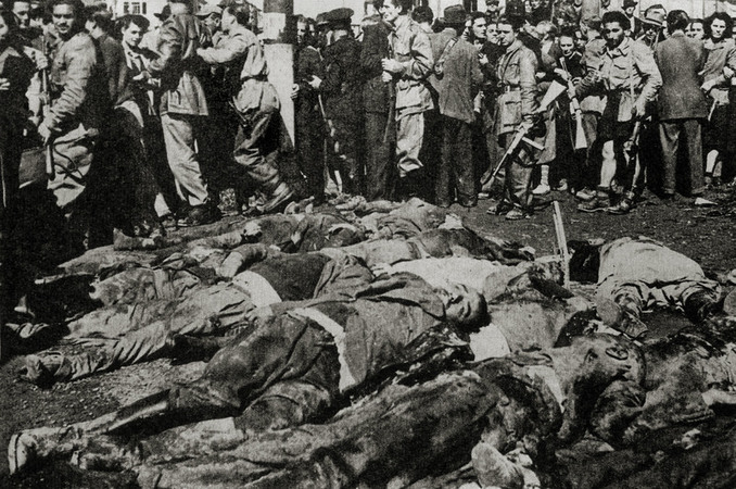 MILAN 29 APRIL 1945 LARGE SQUARE LORETO