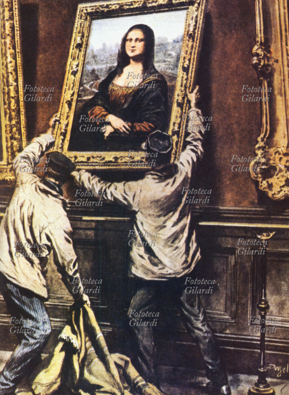 FURTO DELLA GIOCONDA "Come sia stato possibile l\
