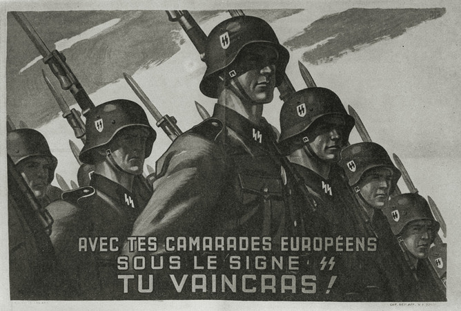 II G.M. FRANCIA PROPAGANDA ARRUOLAMENTO SS II G.M. FRANCIA PROPAGANDA ARRUOLAMENTO SS