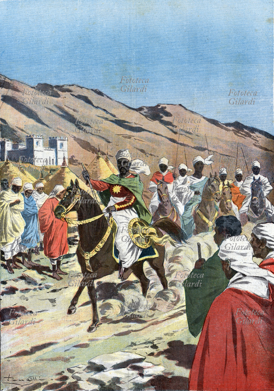 COLONIALISMO Maconnèn Uoldemicaèl, noto come ras Maconnèn, o con il suo nome da cavaliere Abba Qagnew (9 maggio 1852 - 21 marzo 1906), militare e politico etiope, ebbe un ruolo di rilievo nella guerra d\