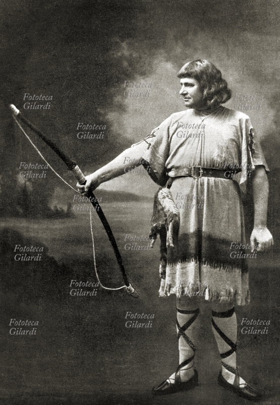 Giuseppe BORGATTI (1871-1950) il tenore interpreta \