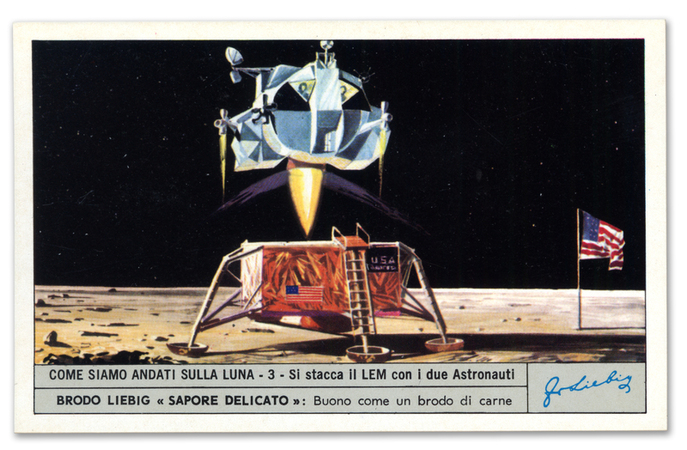 COME SIAMO ANDATI SULLA LUNA SERIE 2 N. 3 SI STACCA IL LEM