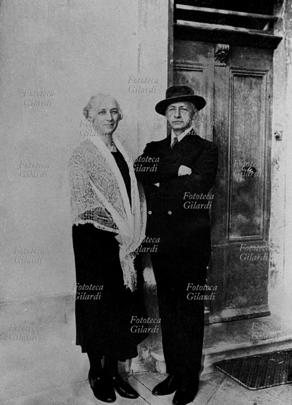 Ivan Alekseevic BUNIN (22 ottobre 1870 – 8 novembre 1953), scrittore e poeta russo, con la moglie Vera Muromtseva (14 ottobre 1881 - 3 aprile 1961), anch\