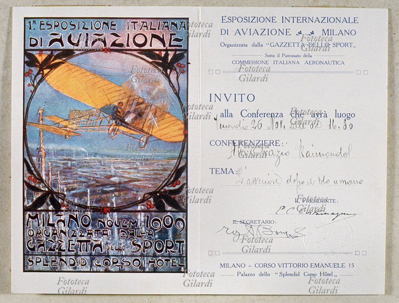 AVIAZIONE Invito per la conferenza \