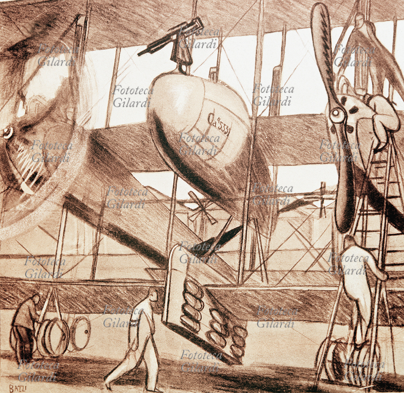 AVIAZIONE Caproni Ca.41, bombardiere pesante trimotore triplano dell\