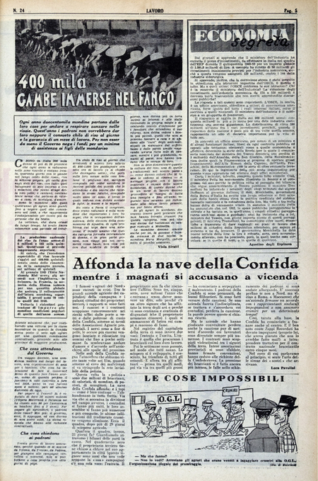 PAGINA DA LAVORO PAGINA DA LAVORO