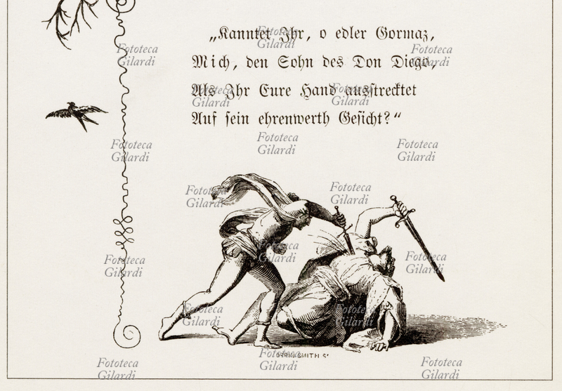 Guillén de CASTRO (1569-1631) illustrazione da \