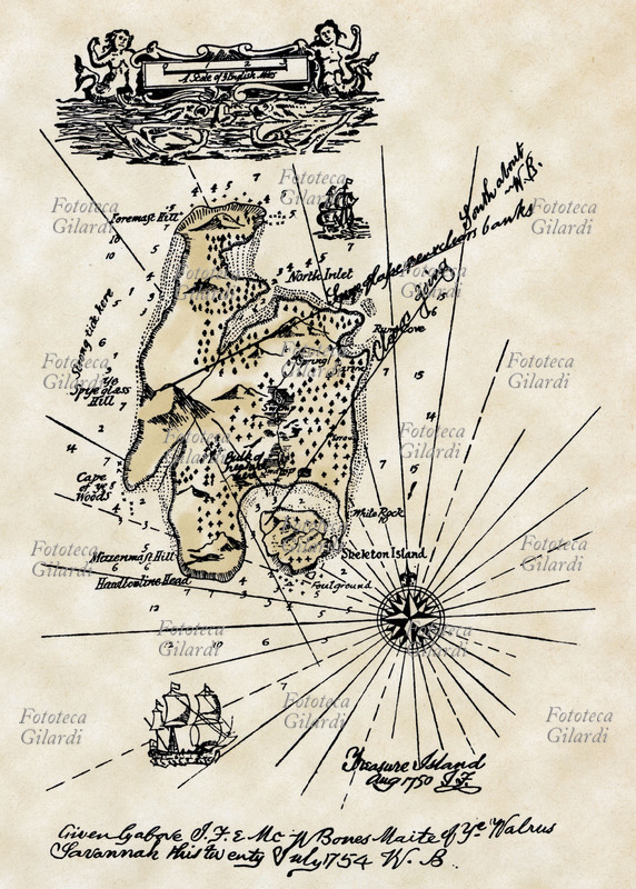 Robert Louis STEVENSON (1850-1894) Una mappa dell\