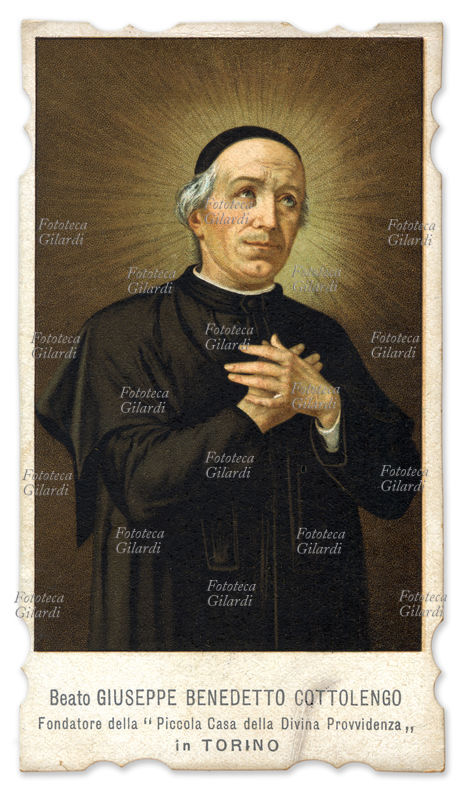 Giuseppe BENEDETTO COTTOLENGO (17861842) Beato, fondatore della \