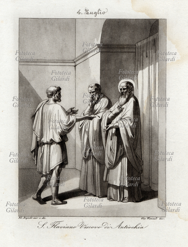 San Flaviano, Vescovo di Antiochia (320 circa - 404); \