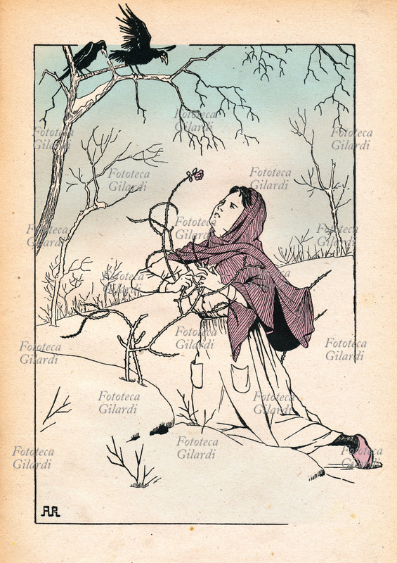 Hans Christian ANDERSEN (1805-1875) Storia di una madre. Illustrazione dalla raccolta \