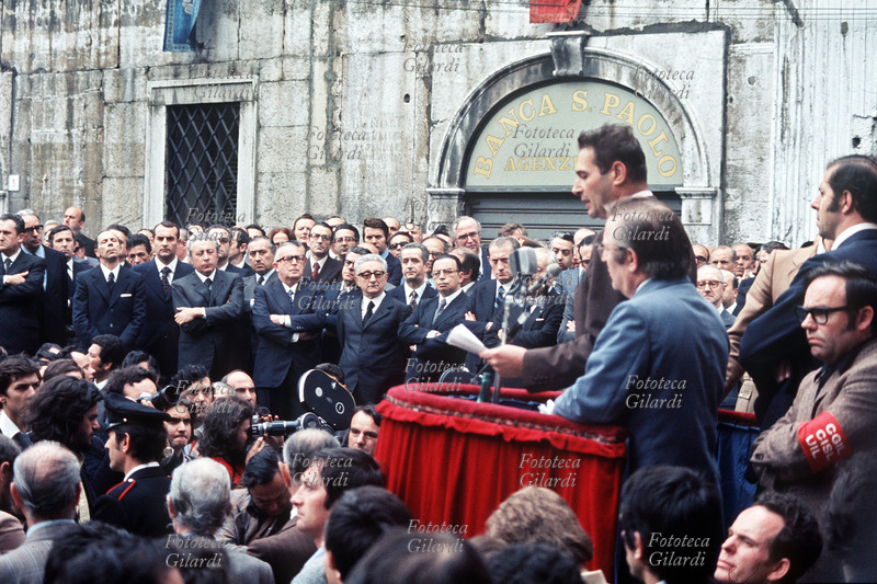 Luciano LAMA (1921-1996) Commemorazione della strage di piazza della Loggia, l\