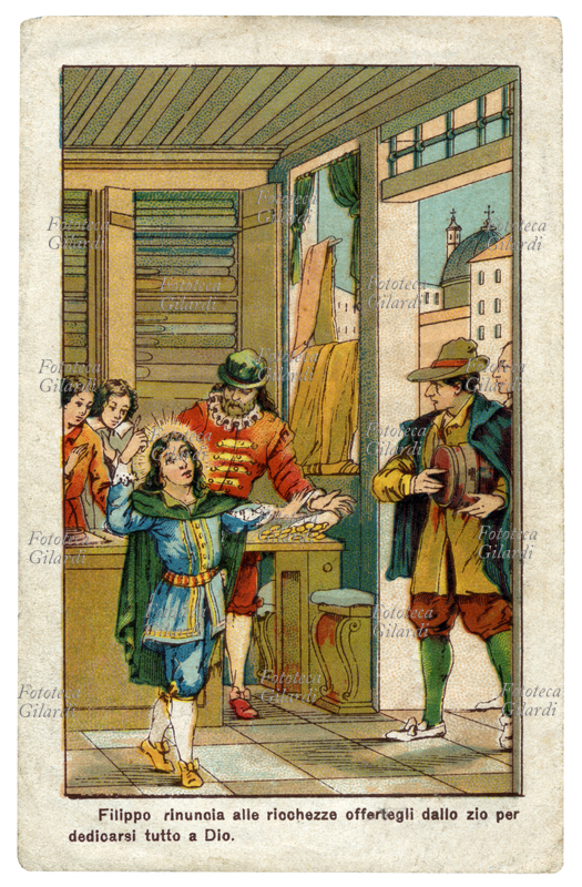 SAN FILIPPO NERI (1515-1595) Episodio della fanciullezza del Santo. \