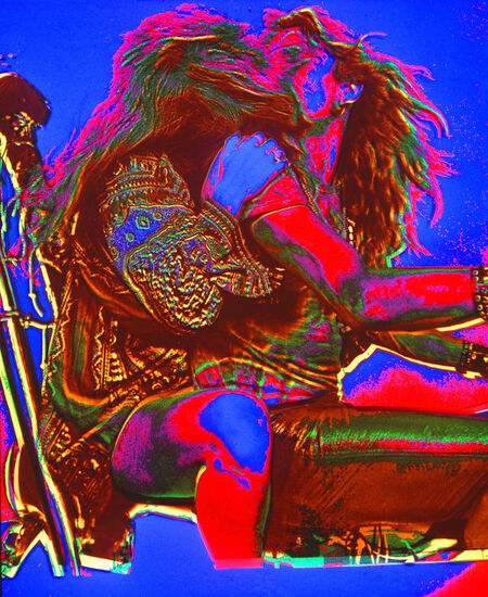 COLOR KEY BACIO IN MOTOCICLETTA