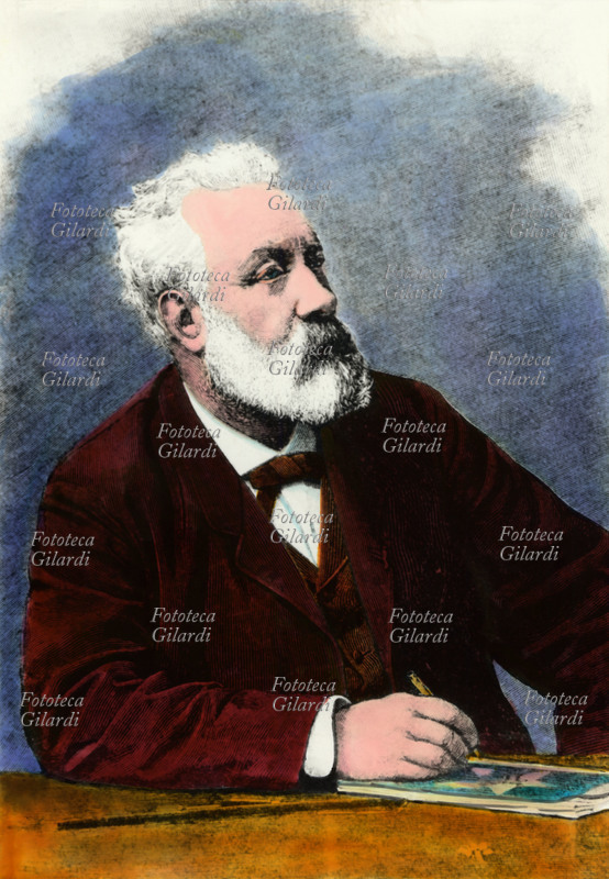 Jules VERNE (8 febbraio 1828 – 24 marzo 1905) scrittore francese, celebre per i suoi romanzi d\
