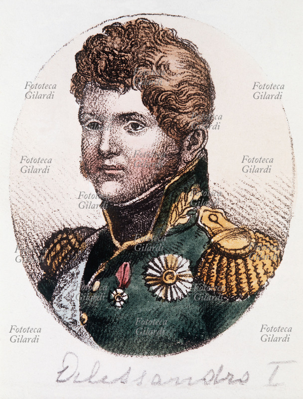 ALESSANDRO I di Russia (23 dicembre 1777 – 1º dicembre 1825) detto \