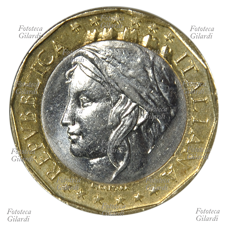MONETA da 1.000 lire bimetallica \
