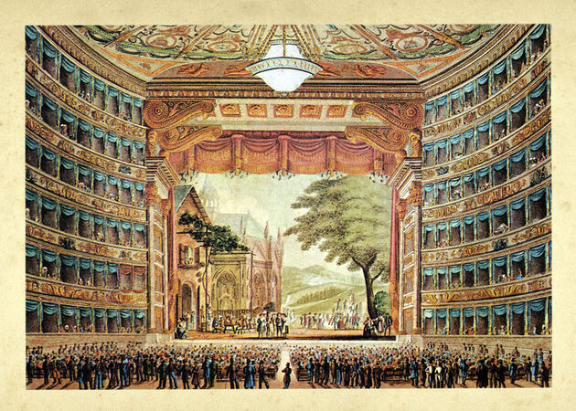 VEDUTA INTERNA DELLA SCALA