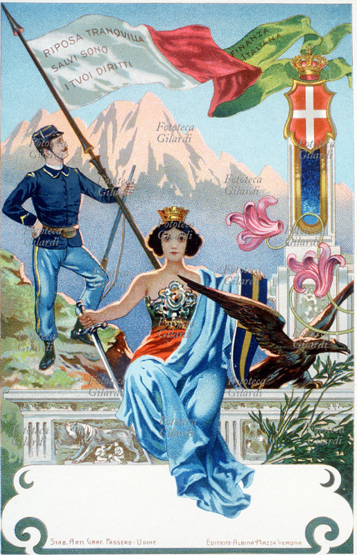 ITALIA Allegoria dell\