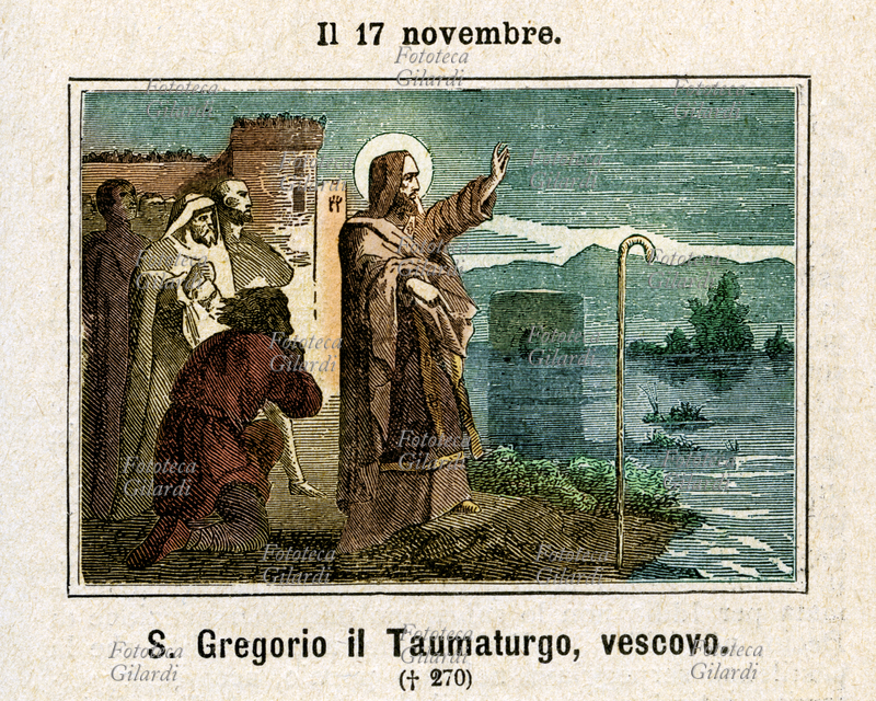 San GREGORIO il Taumaturgo (213 circa - 270 circa) vescovo dell\