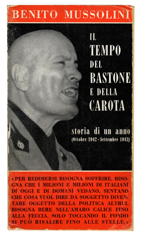 IL TEMPO DEL BASTONE E DELLA CAROTA IL TEMPO DEL BASTONE E DELLA CAROTA