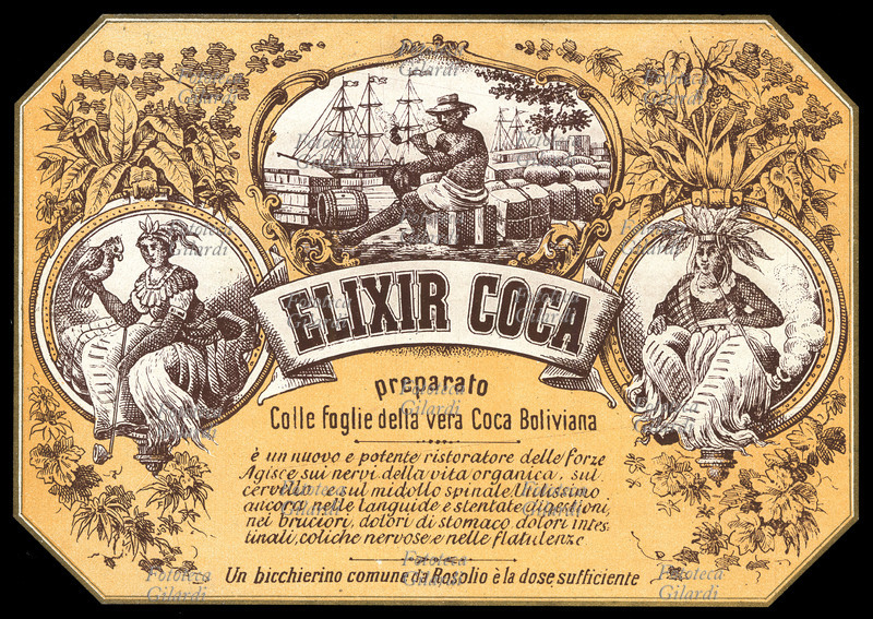 ETICHETTA liquore digestivo \