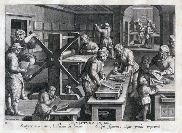 STORIA DELLA STAMPA LABORATORIO DI CALCOGRAFIA