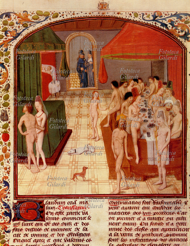 MEDIOEVO Interno di una \