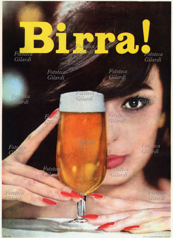 BIRRA Manifesto pubblicitario commissionato dall\