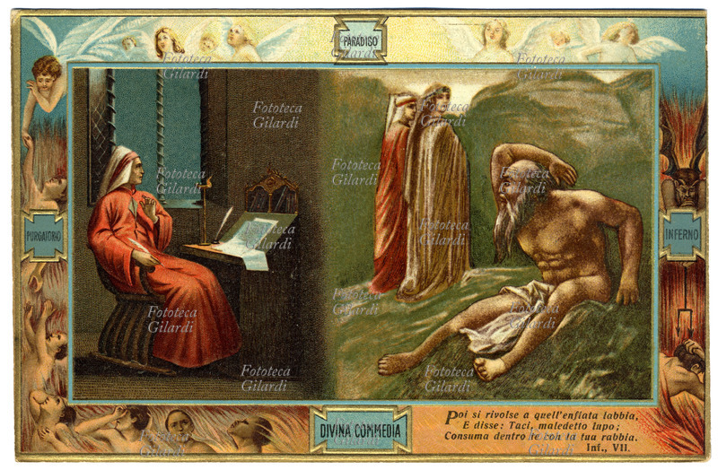 DIVINA COMMEDIA (1321) Inferno, canto VII. \