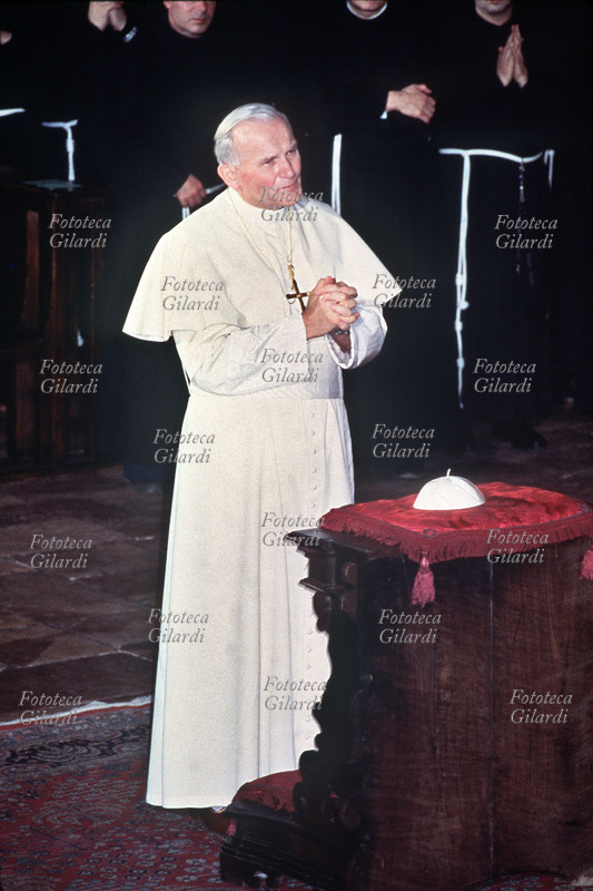 Photo Vintage Presse - Jean Paul II Et Mère Teresa - Rome - 20x30 Cm - Farabola