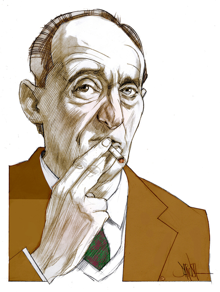 PIERRE BOULLE PORTRAIT FROM DARIUSH