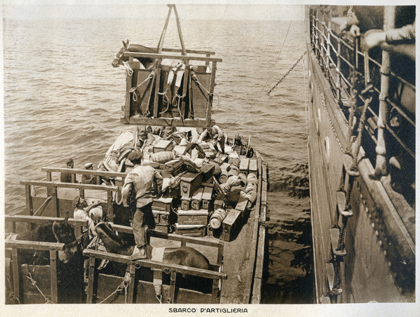 SBARCO D ARTIGLIERIA