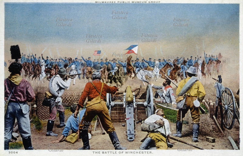 U.S.A. 1864, il 19 settembre, la Battaglia di Winchester. Famosa la \