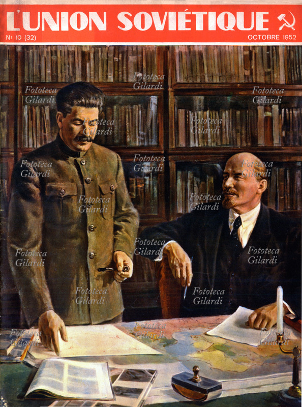 U.R.S.S. Copertina della rivista illustrata \