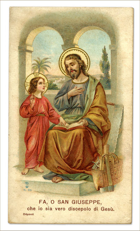 SAN GIUSEPPE CON GESÙ SAN GIUSEPPE CON GESÙ