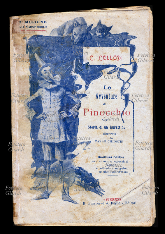 PINOCCHIO copertina \