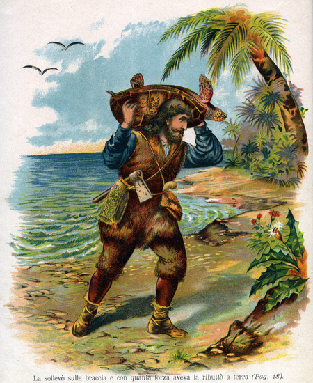 ROBINSON CRUSOE E LA TARTARUGA MARINA ROBINSON CRUSOE E LA TARTARUGA MARINA