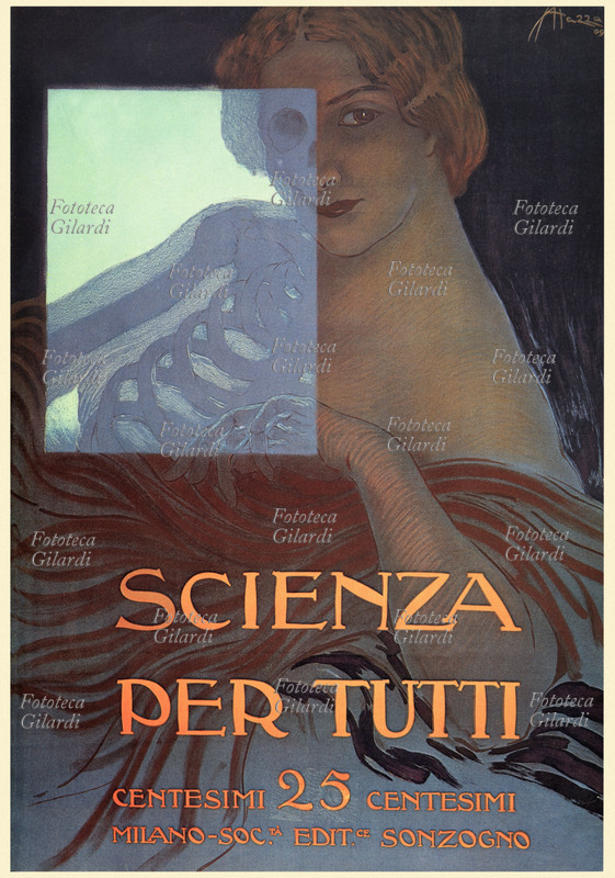 MANIFESTO pubblicitario per \