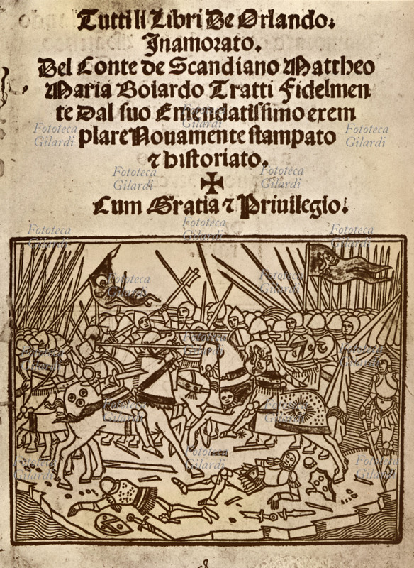 Matteo BOIARDO (1441-1494) Frontespizio dell\