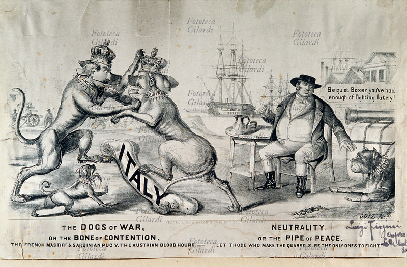 RISORGIMENTO Stampa satirica inglese: la battaglia dei \