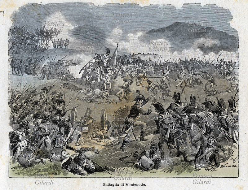 Napoleone BONAPARTE (1769-1821) al comando delle truppe francesi dell\