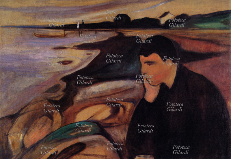 Edvard MUNCH (12 dicembre 1863 – 23 gennaio 1944), pittore norvegese. \