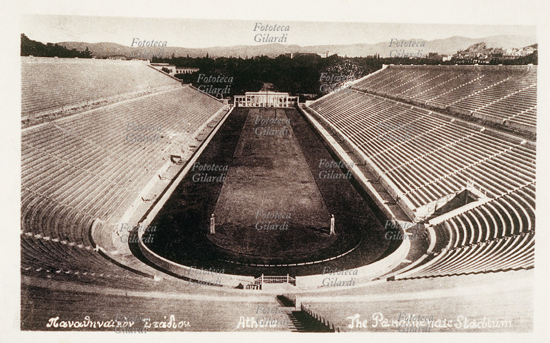 OLIMPIADI 1896 stadio di Atene dove si svolsero i primi Giochi Olimpici dell\