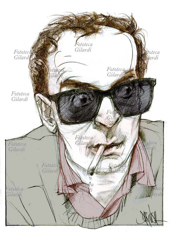 Jean-Luc GODARD (3 dicembre 1930) regista, sceneggiatore, montatore e critico cinematografico francese, Leone d\