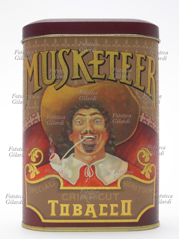 COLLEZIONISMO scatola in latta litografata contenente tabacco da pipa Sillem\