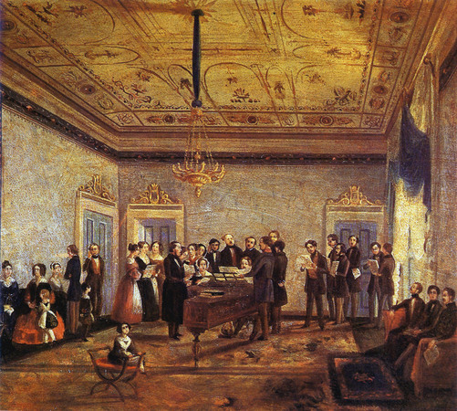DONIZETTI AL PIANOFORTE IN CASA BRANCA DONIZETTI AL PIANOFORTE IN CASA BRANCA