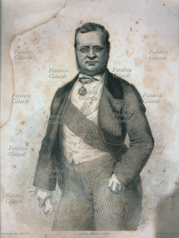 CAVOUR Camillo Benso conte di, (1810-1861) statista, uno dei principali artefici dell\