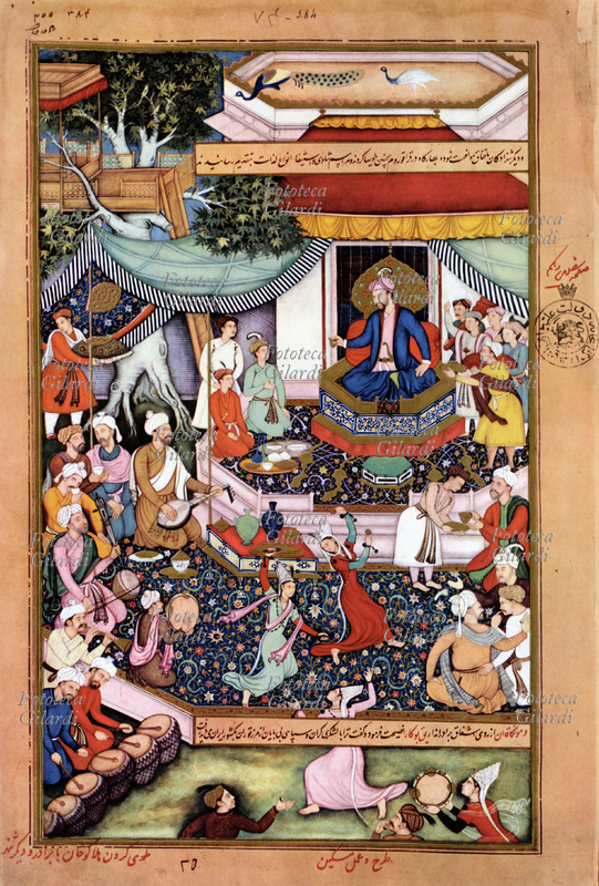 PERSIA Miniatura persiana dal manoscritto \